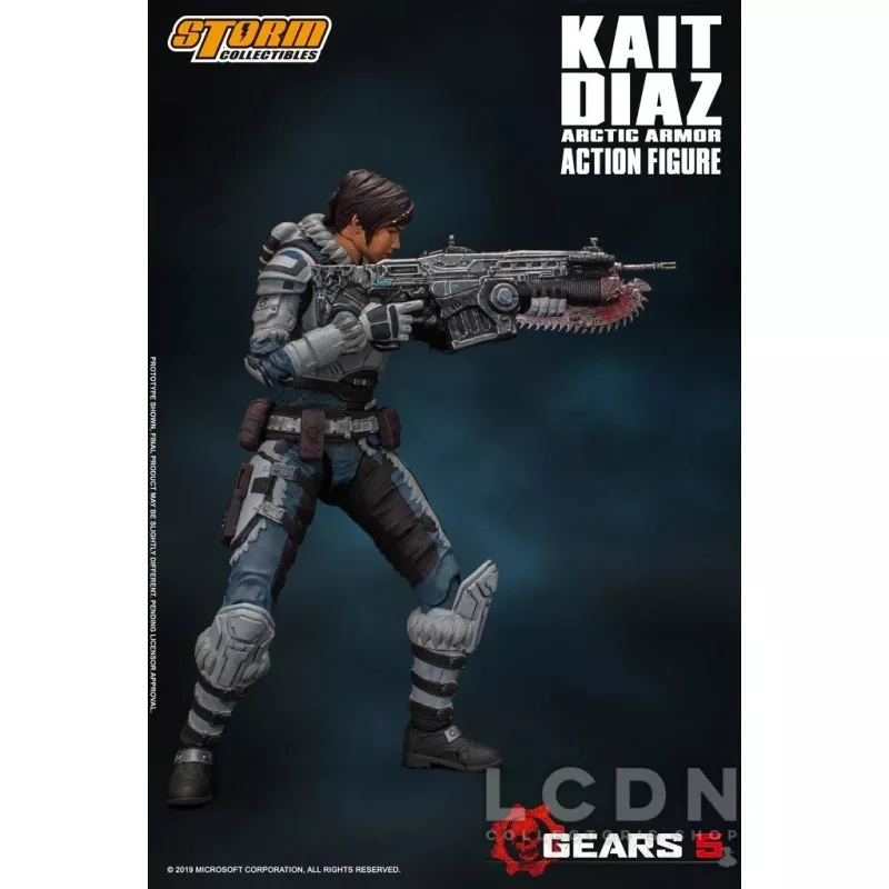 Gears of War 5 Action Figure 1 12 Kait Diaz Arctic Armor 15cm