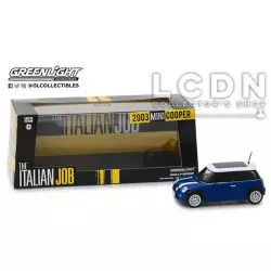 The Italian Job 2003 Mini Cooper S Bleu 86546 1/43