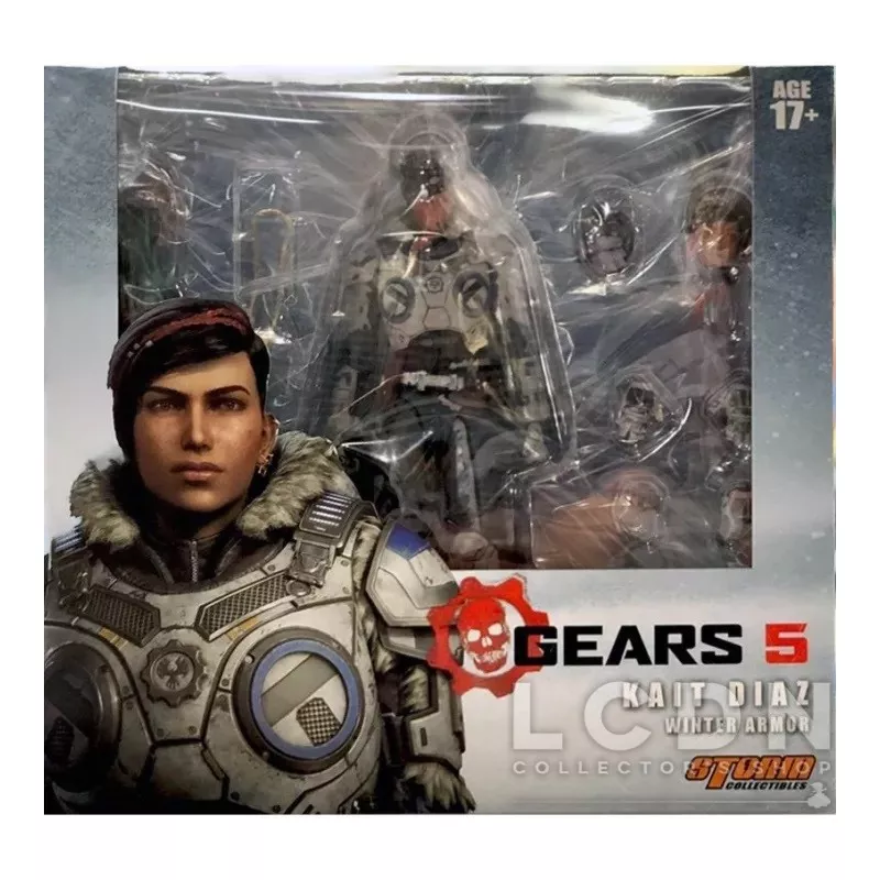 KAIT DIAZ ARCTIC ARMOR - GEARS OF WAR 5 Action Figure – Storm Collectibles