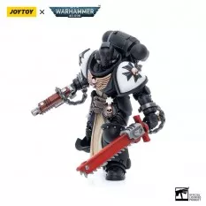 Warhammer 40k Pack de 4 Action Figurines 1/18 Black Templars Army Primaris Crusader Squad Joytoy 12cm