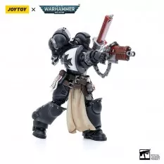 Warhammer 40k Pack de 4 Action Figurines 1/18 Black Templars Army Primaris Crusader Squad Joytoy 12cm