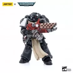 Warhammer 40k Pack de 4 Action Figurines 1/18 Black Templars Army Primaris Crusader Squad Joytoy 12cm