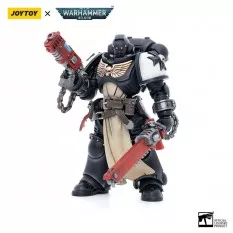 Warhammer 40k Pack de 4 Action Figurines 1/18 Black Templars Army Primaris Crusader Squad Joytoy 12cm