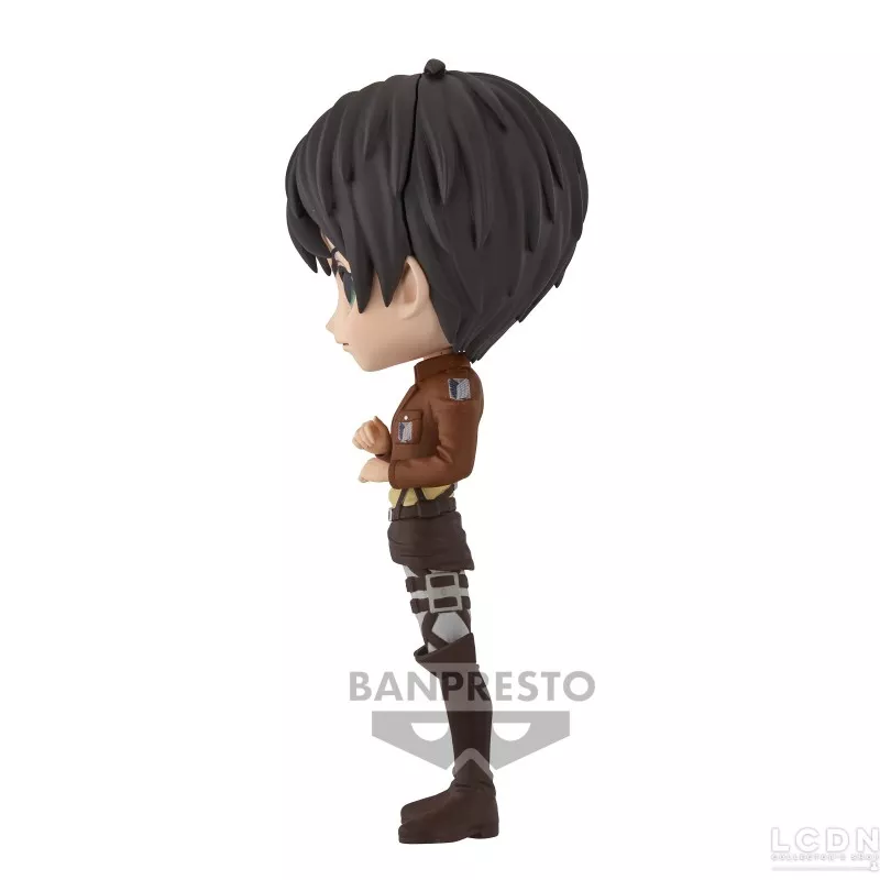 L&#039;Attaque des Titans Figurine Q Posket Eren Yeager Vol.2 Ver.B 14cm