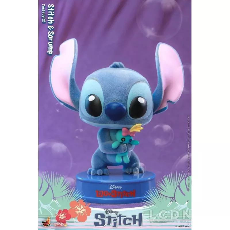 Hot Toys Disney Lilo & Stitch Figurine Cosbaby (S) Stitch & Scrump