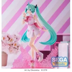 Hatsune Miku Figure Luminasta Sakura Miku Omutatsu Ver. 21cm
