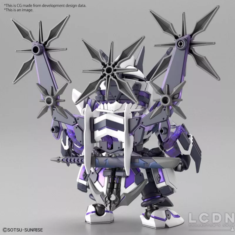 SDW Gundam Maquette Heroes Saizo Gundam Delta Kai N°22 8cm