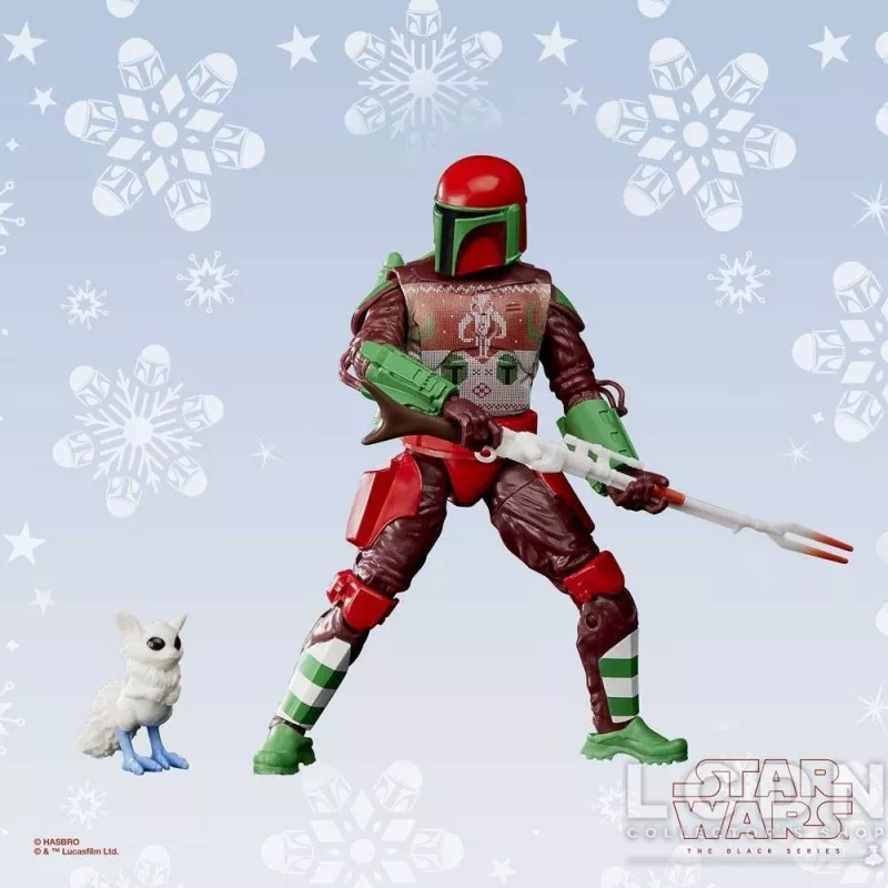 Star Wars The Black Series Action Figurine Mandalorian Warrior (Holiday Edition) 15cm