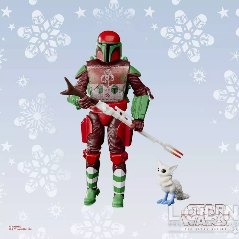 Star Wars The Black Series Action Figurine Mandalorian Warrior (Holiday Edition) 15cm