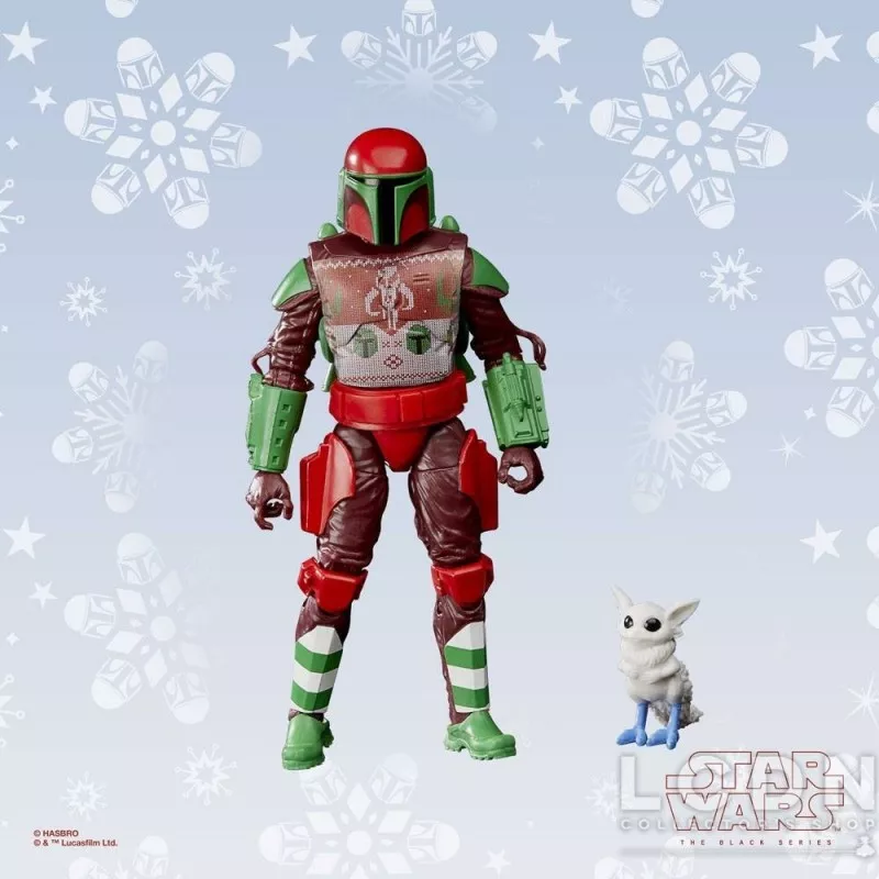 Star Wars The Black Series Action Figurine Mandalorian Warrior (Holiday Edition) 15cm