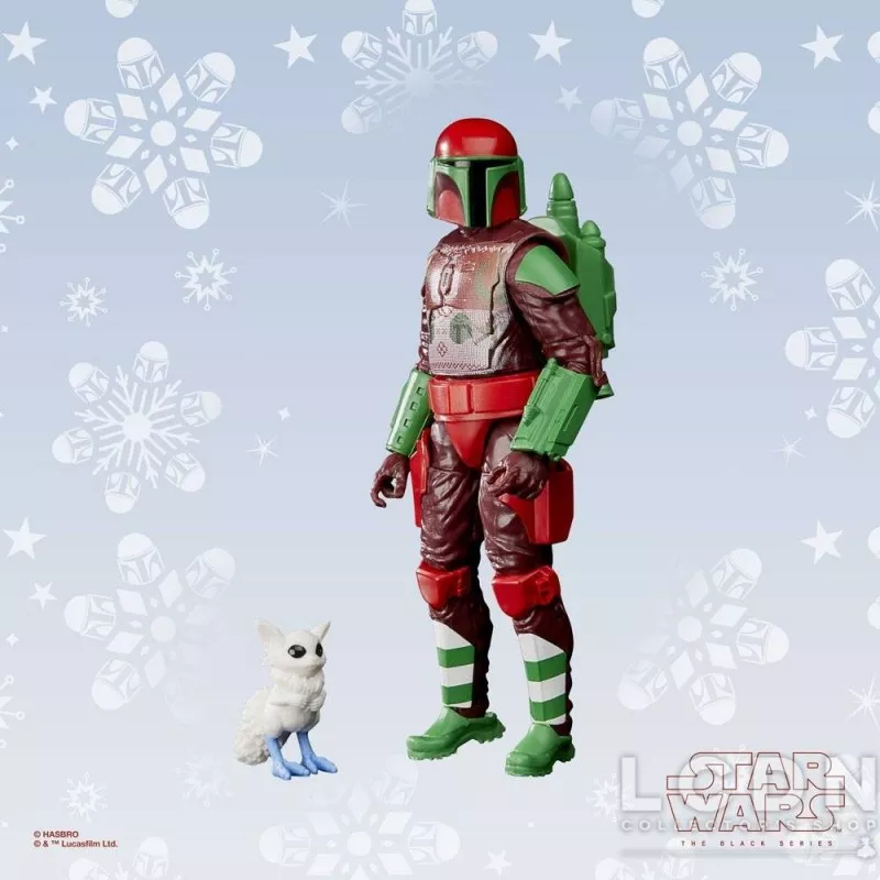 Star Wars The Black Series Action Figurine Mandalorian Warrior (Holiday Edition) 15cm