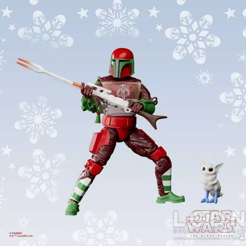 Star Wars The Black Series Action Figurine Mandalorian Warrior (Holiday Edition) 15cm