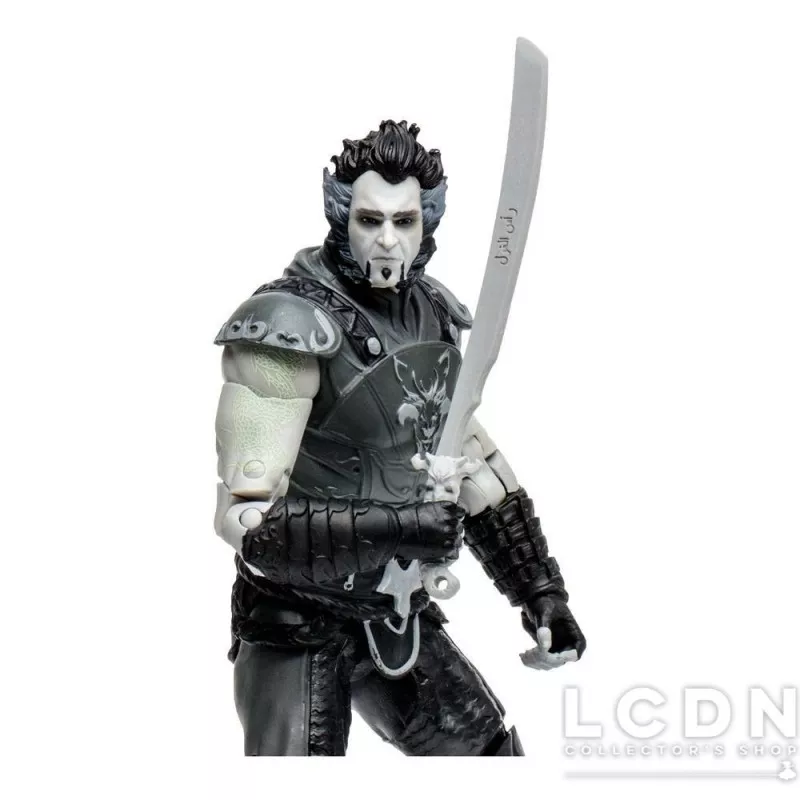 DC Gaming Action Figurine Build A Ra&#039;s Al Ghul Gold Label (Batman: Arkham City) 18cm