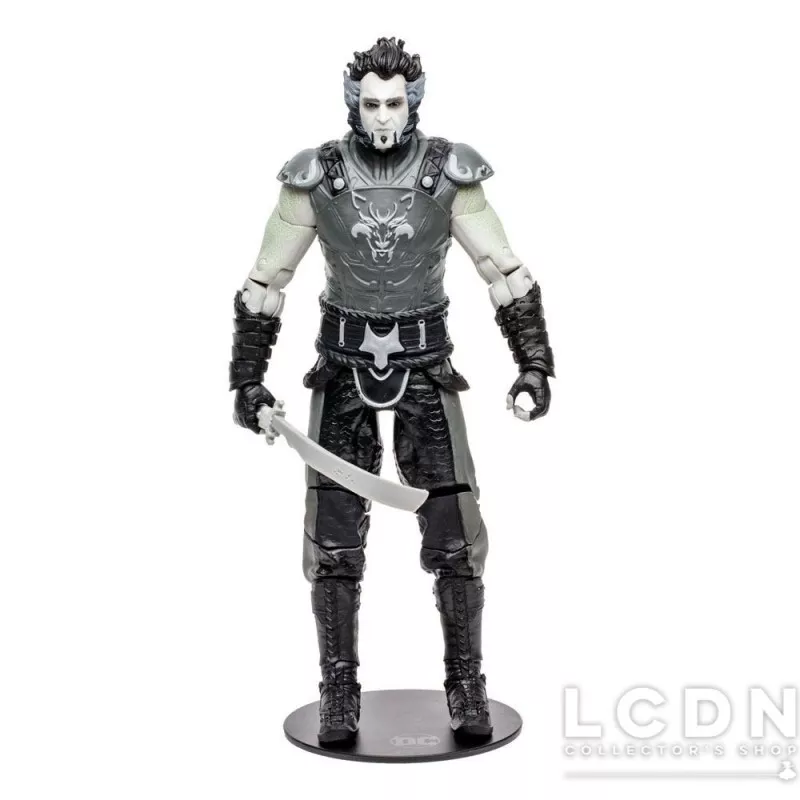 DC Gaming Action Figurine Build A Ra&#039;s Al Ghul Gold Label (Batman: Arkham City) 18cm