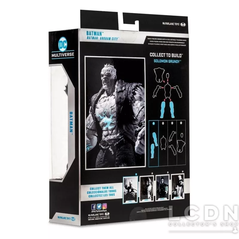 DC Gaming Action Figurine Build A Batman Gold Label (Batman: Arkham City) 18cm