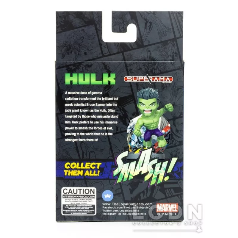 Marvel Figurine Mini Diorama Superama Hulk 10cm