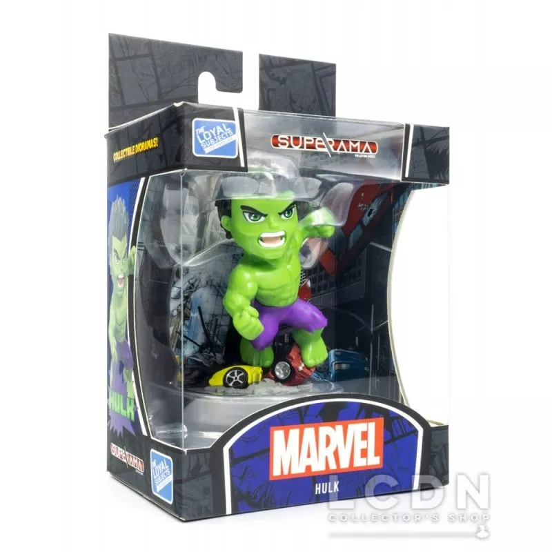 Marvel Figurine Mini Diorama Superama Hulk 10cm