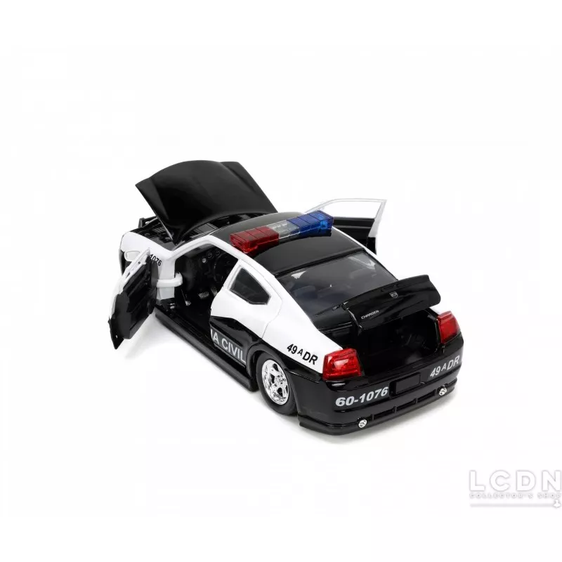 Fast &amp; Furious 2006 Dodge Charger Police 1/24