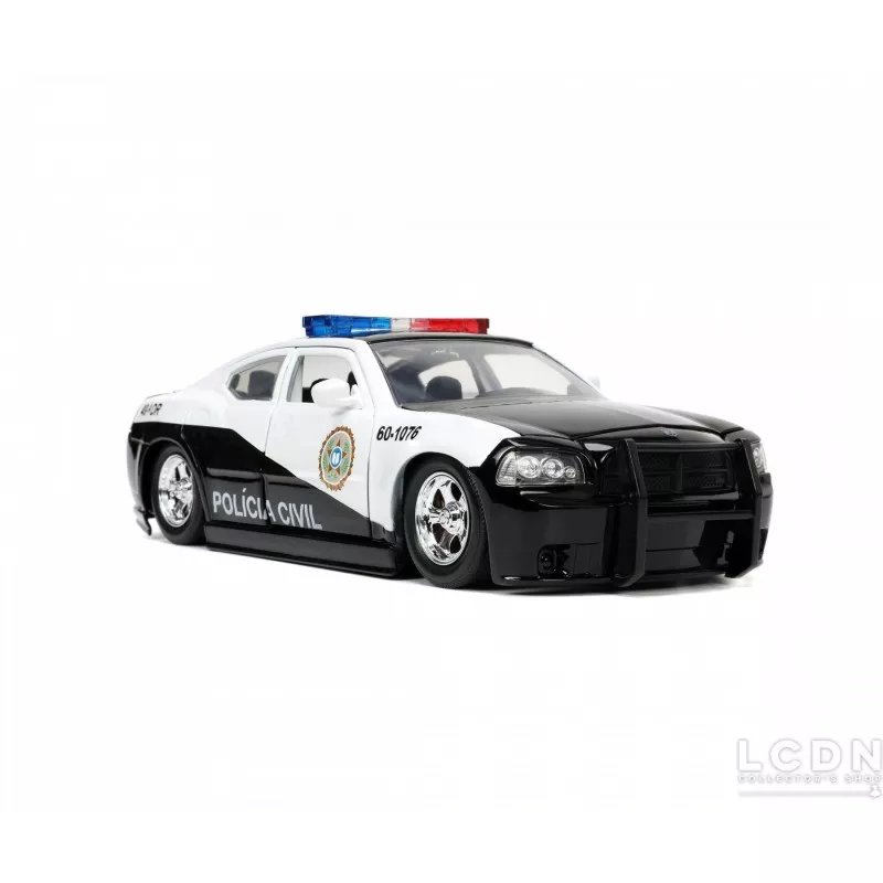 Fast &amp; Furious 2006 Dodge Charger Police 1/24