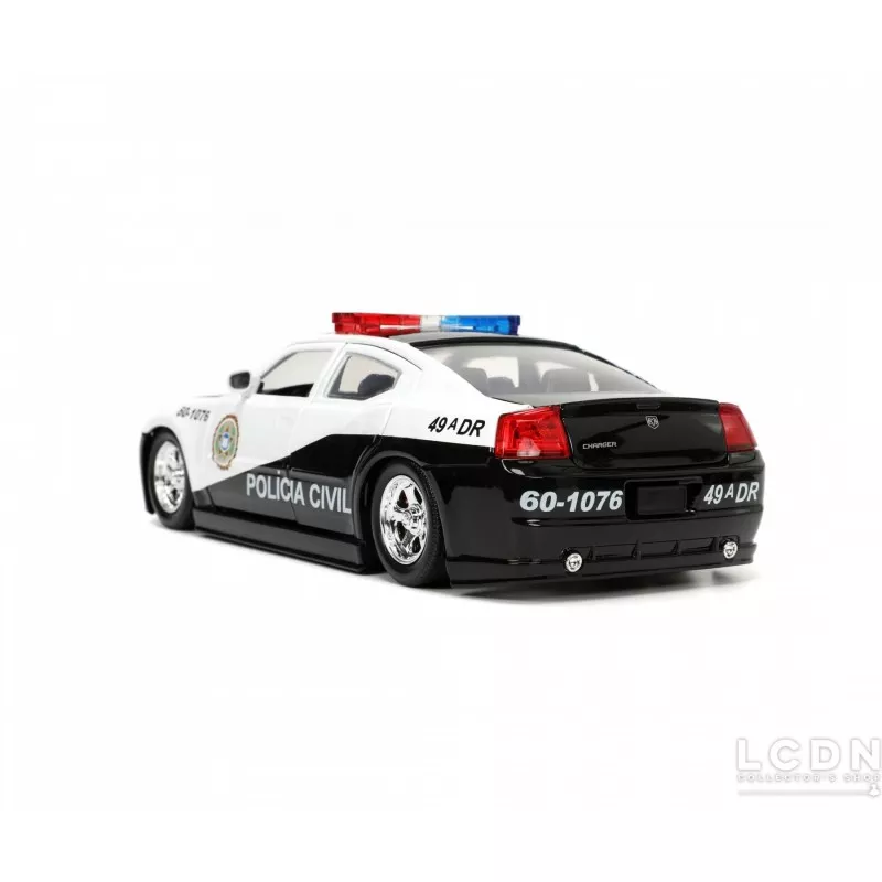 Fast &amp; Furious 2006 Dodge Charger Police 1/24