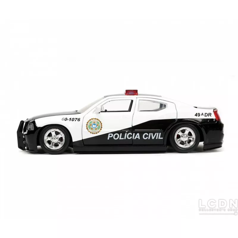 Fast &amp; Furious 2006 Dodge Charger Police 1/24