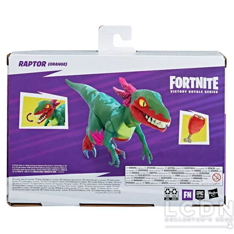 Fortnite Victory Royale Series Action Figure Raptor (Orange) 15 cm