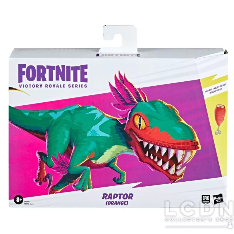 Fortnite Victory Royale Series Action Figure Raptor (Orange) 15 cm
