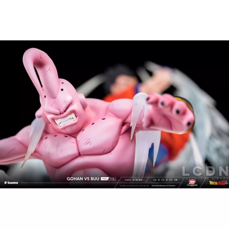 Dragon Ball Z Statue 1/6 Gohan vs Buu HQS by Tsume 69cm