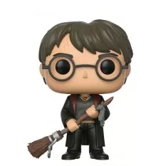 Harry Potter POP! Movies Harry with Firebolt Vinyl Figure 10cm N°51