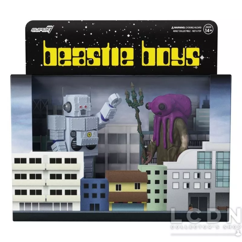 Beastie Boys Pack of 2 Action Figures ReAction Beastie Boys Intergalactic 10cm