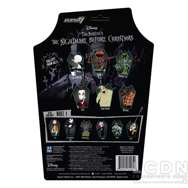The Nightmare Before Christmas Action Figure ReAction Undersea Gal 10cm
