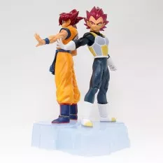 Dragon Ball Z Dokkan Battle Collab 2022 Goku SSJ GOD Statue Vol. 1 18cm