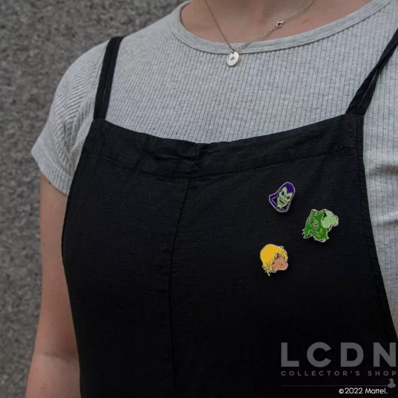 Les Maîtres de l&#039;Univers (Masters of the Universe) Pack de 6 badges Characters