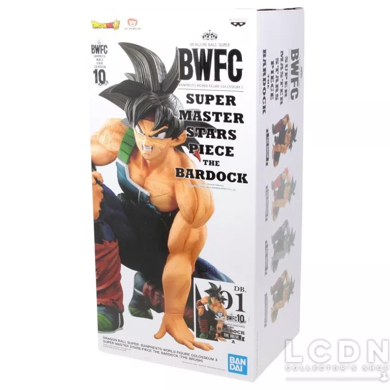 Dragonball Super statue PVC BWFC 3 Super Master Stars Piece The Bardock The Brush 17cm