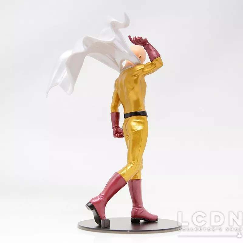 One Punch Man Statue PVC DXF Saitama Metalic Color 20cm