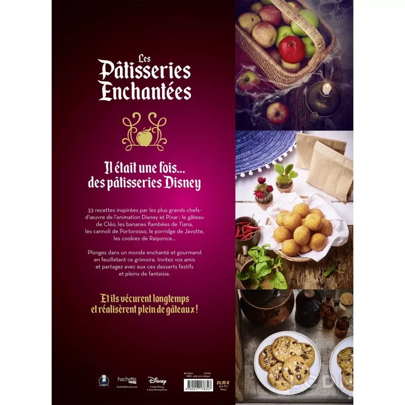 Disney Recipe book &quot;Les Pâtisseries Enchantées&quot; (French)