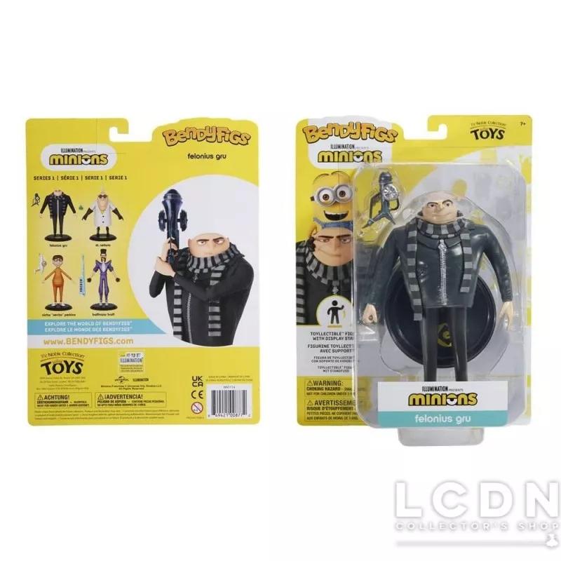Minions Figurine flexible Bendyfigs Gru 16cm