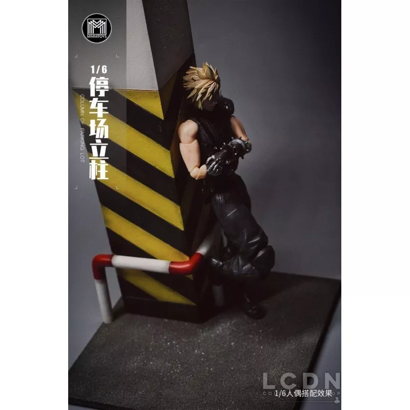 Colonne de parking Column of parking lot Diorama 1/6 MMMToys M2221