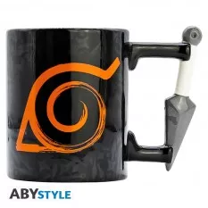 Naruto Shippuden Mug 3D Kunaï Konoha 460ml