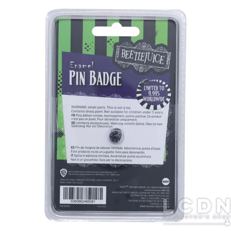 Beetlejuice Pin&#039;s Limited Edition
