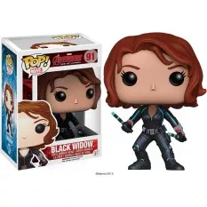 Marvel POP! Avengers L'Ère d'Ultron Vinyle Figurine Black Widow 10cm N°91
