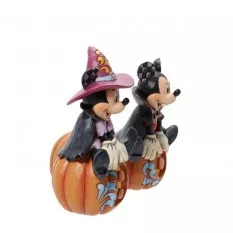 Disney Mickey & Minnie Figurine Mickey and Minnie Mouse Boo Pumpkins 18cm