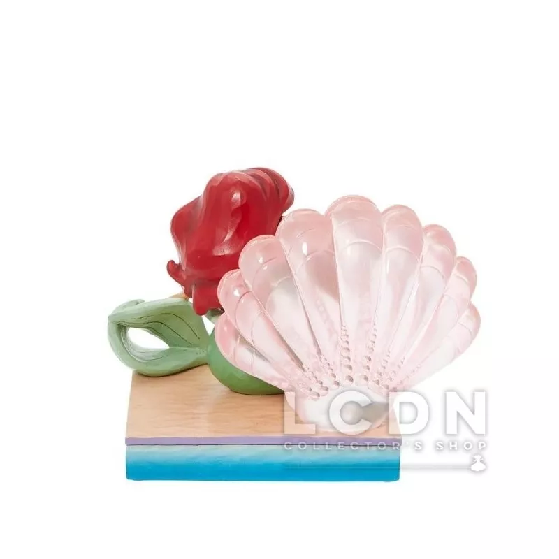 Disney Traditions The Little Mermaid Ariel Clear Resin Shell by