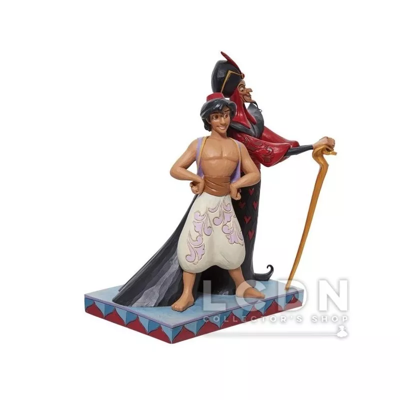 Disney Aladdin Figure Aladdin and Jafar Good Vs. Evil 24cm