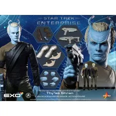Star Trek Enterprise Collectible Action Figurine 1/6 Thy'lek Shran 29cm