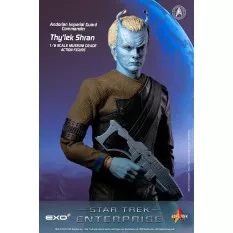 Star Trek Enterprise Collectible Action Figurine 1/6 Thy'lek Shran 29cm