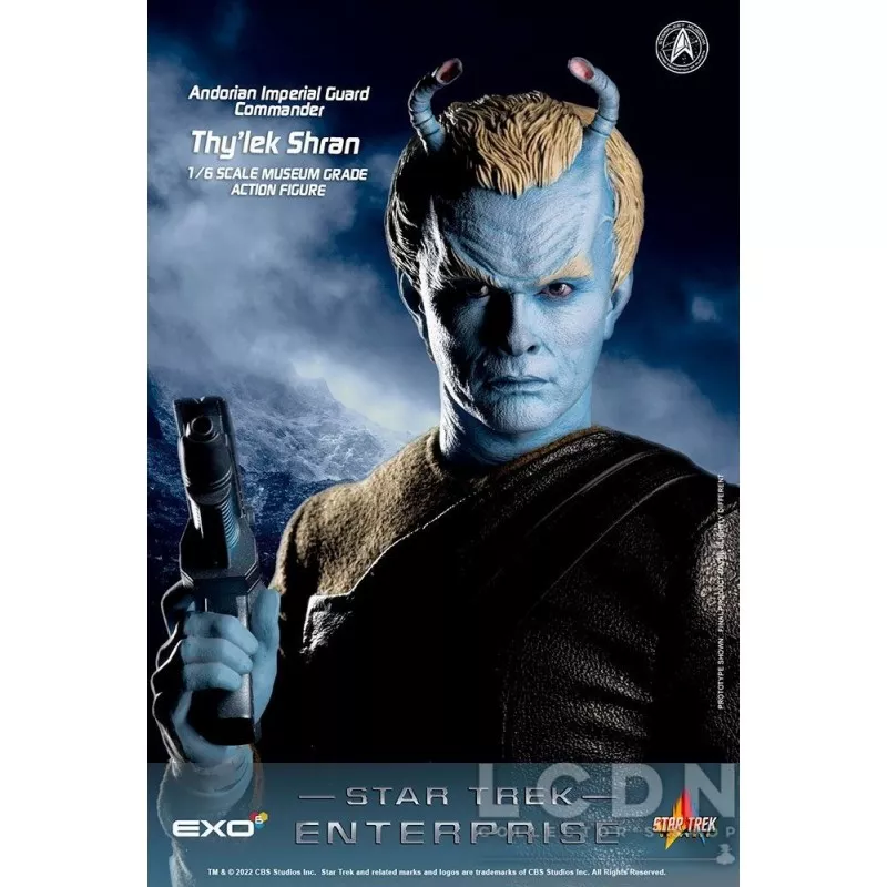 Star Trek Enterprise Collectible Action Figurine 1/6 Thy&#039;lek Shran 29cm