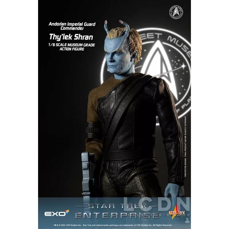 Star Trek Enterprise Collectible Action Figurine 1/6 Thy&#039;lek Shran 29cm