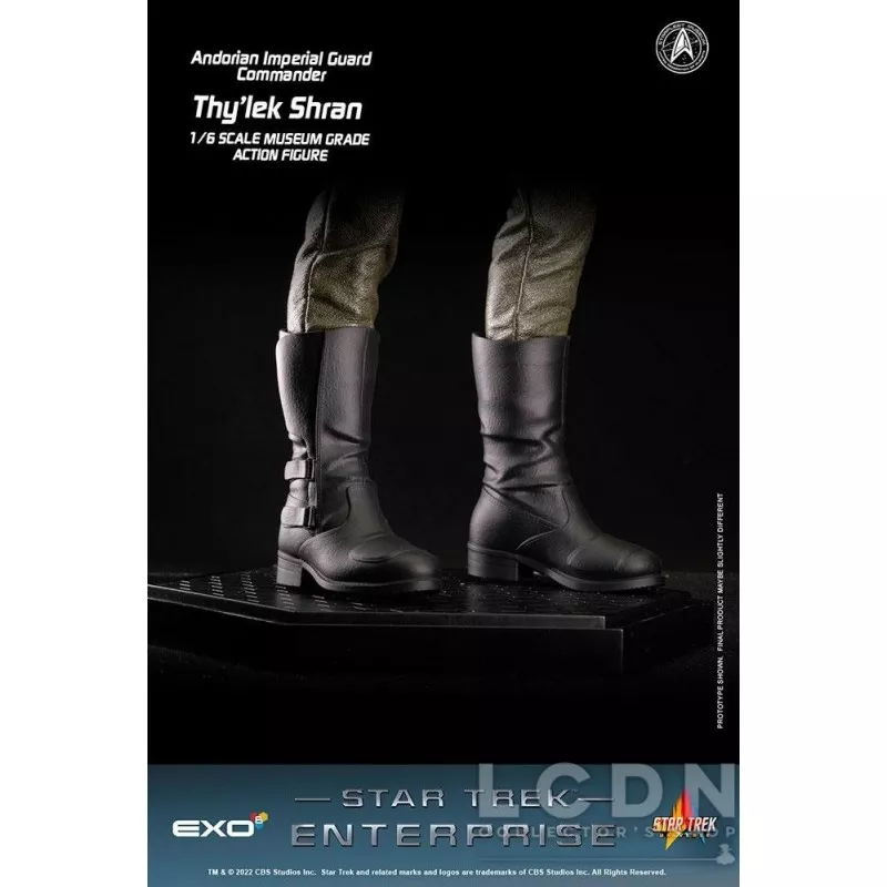 Star Trek Enterprise Collectible Action Figurine 1/6 Thy&#039;lek Shran 29cm