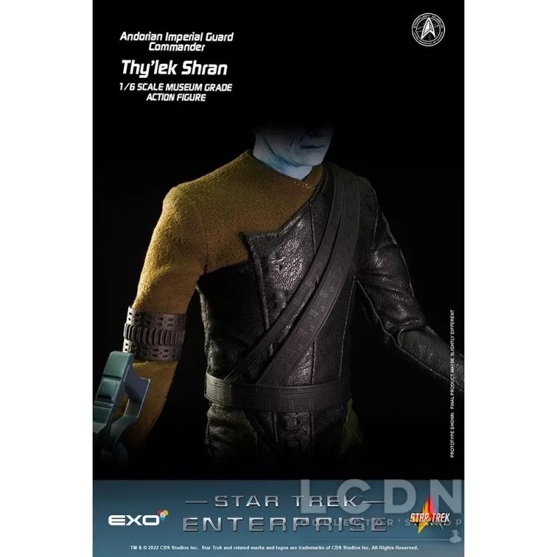 Star Trek Enterprise Collectible Action Figurine 1/6 Thy&#039;lek Shran 29cm